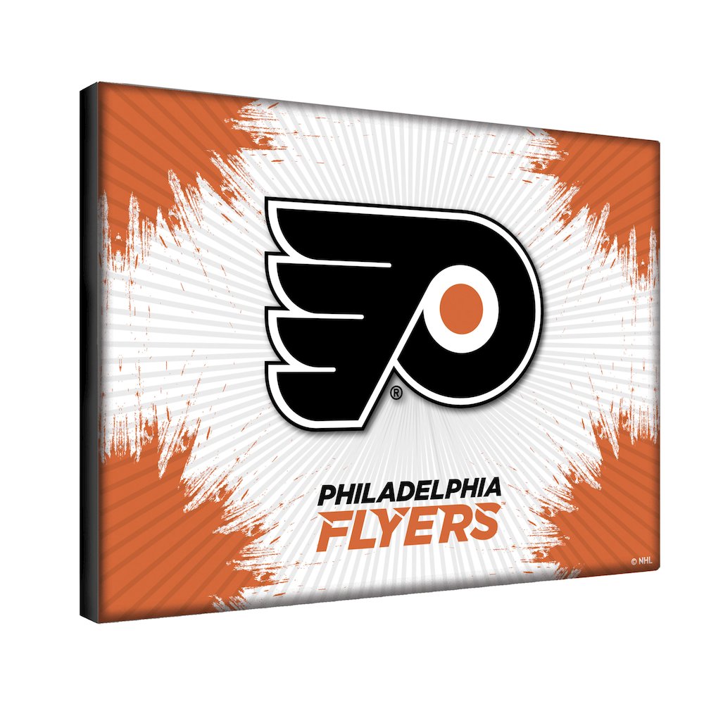 Philadelphia Flyers 24" x 32" Officially Licensed Logo Canvas