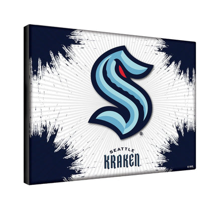 Seattle Kraken Logo Canvas LCnvs2432SeaKrk