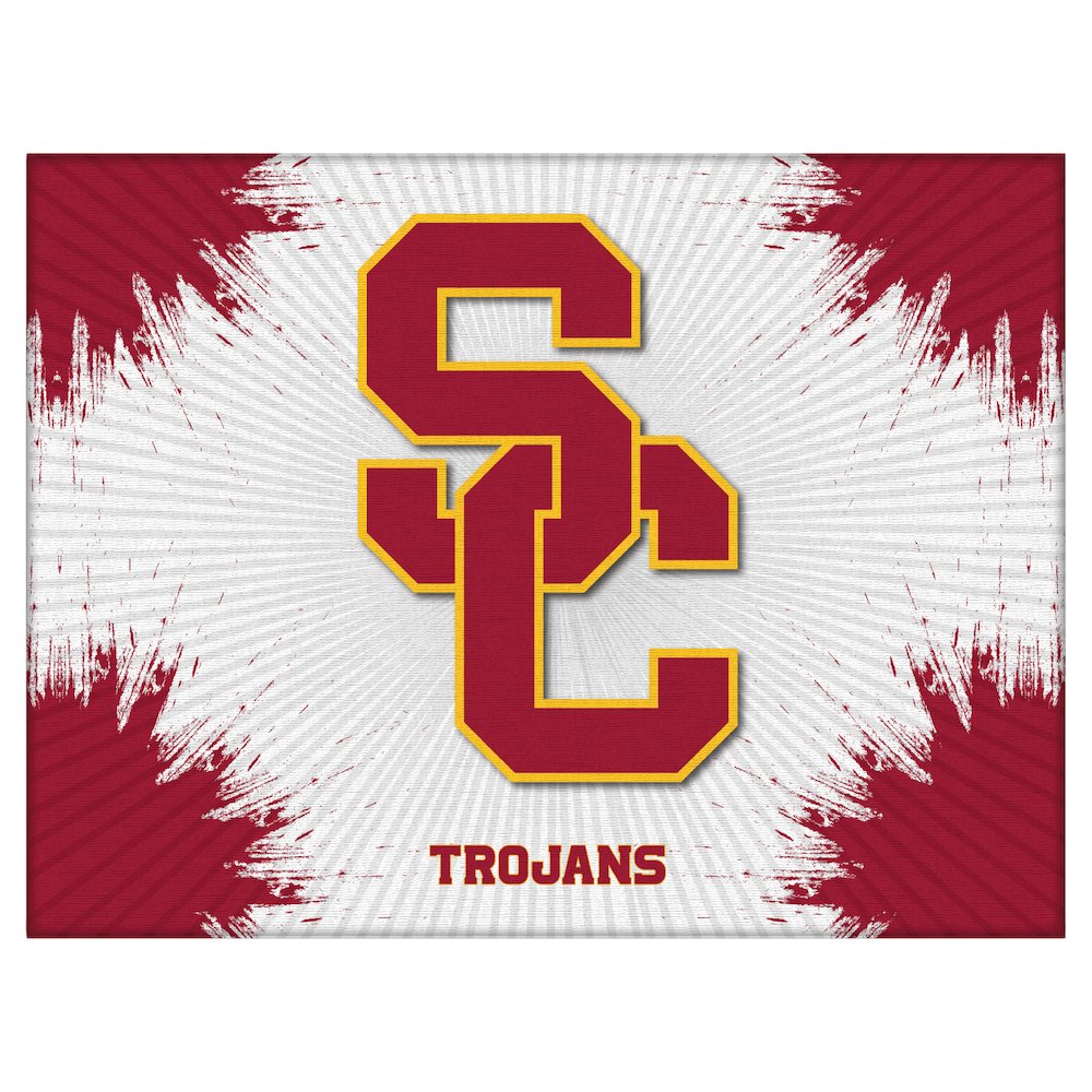 USC Trojans 24" x 32" Officially Licensed Logo Canvas