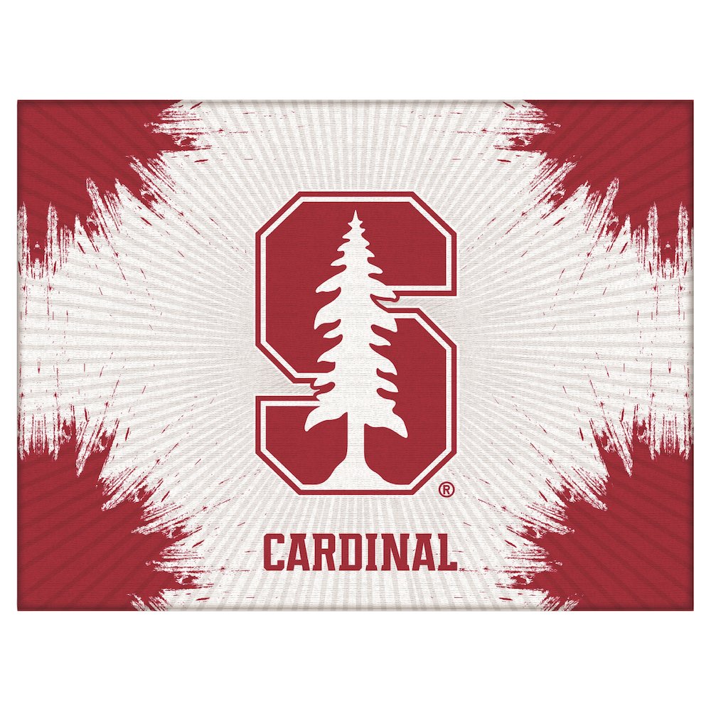Stanford 24" x 32" Officially Licensed Logo Canvas