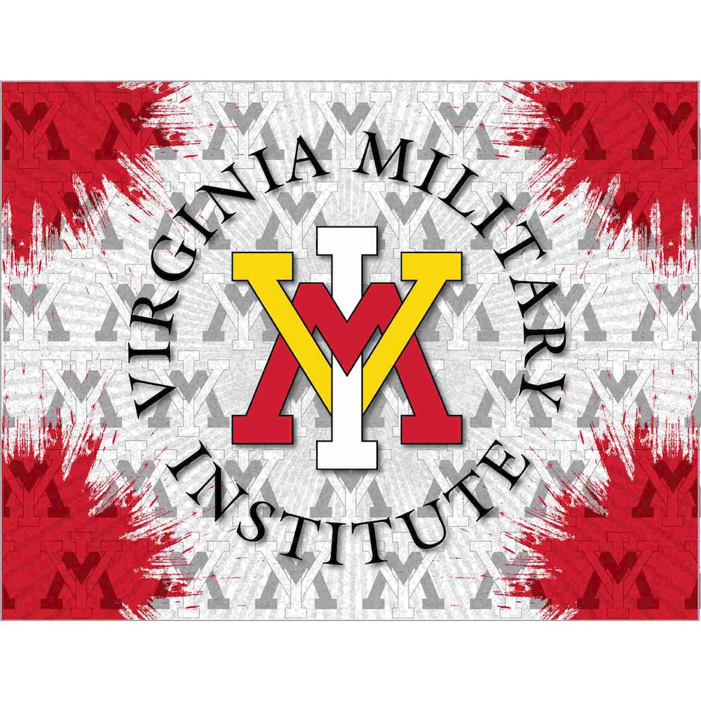 Virginia Military Institute 24" x 32" Officially Licensed Logo Canvas