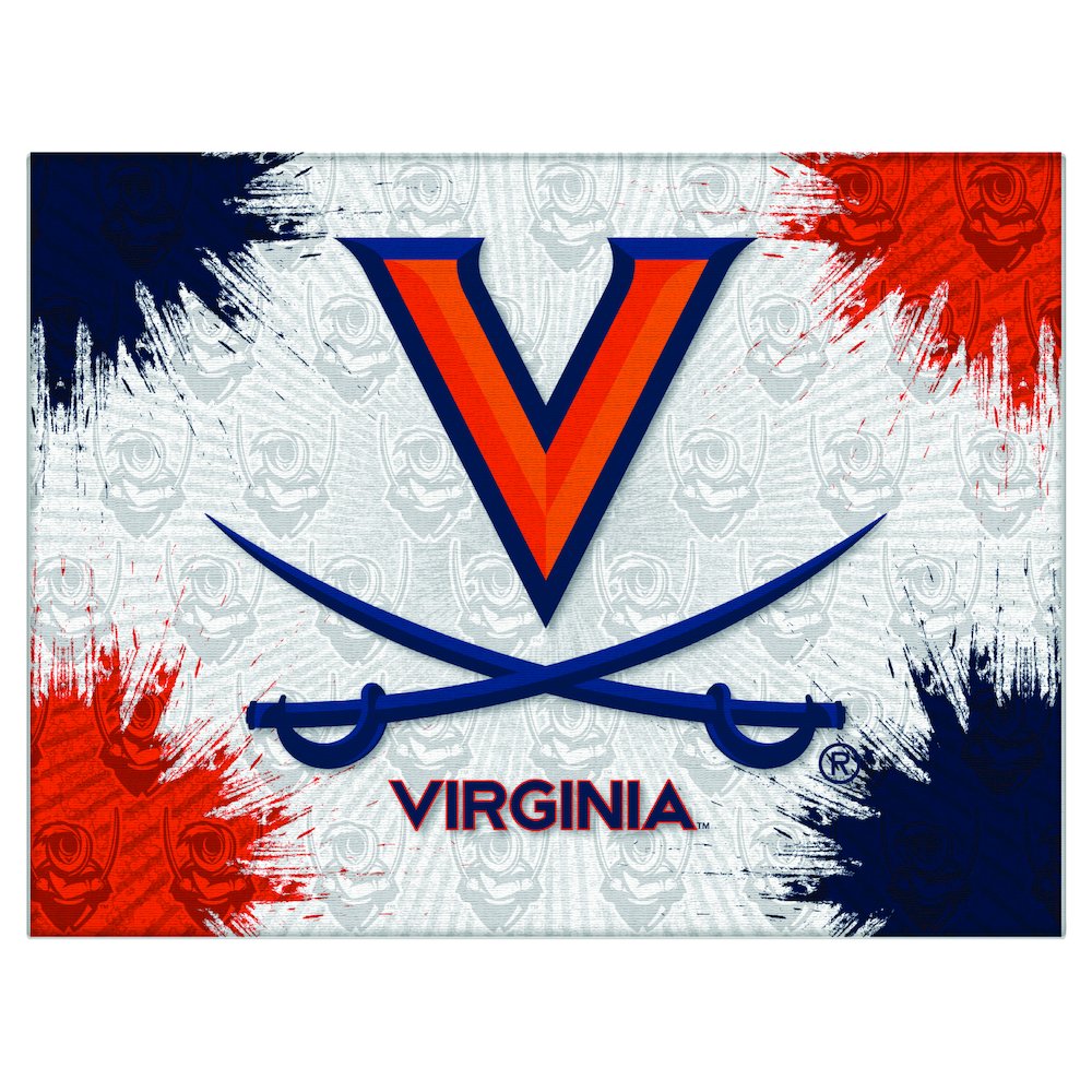 Virginia 24" x 32" Officially Licensed Logo Canvas