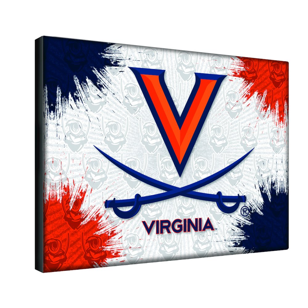 Virginia 24" x 32" Officially Licensed Logo Canvas