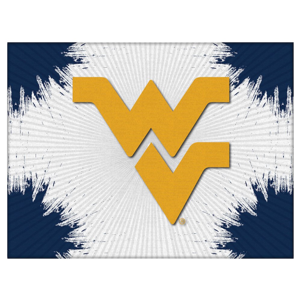 West Virginia 24" x 32" Officially Licensed Logo Canvas