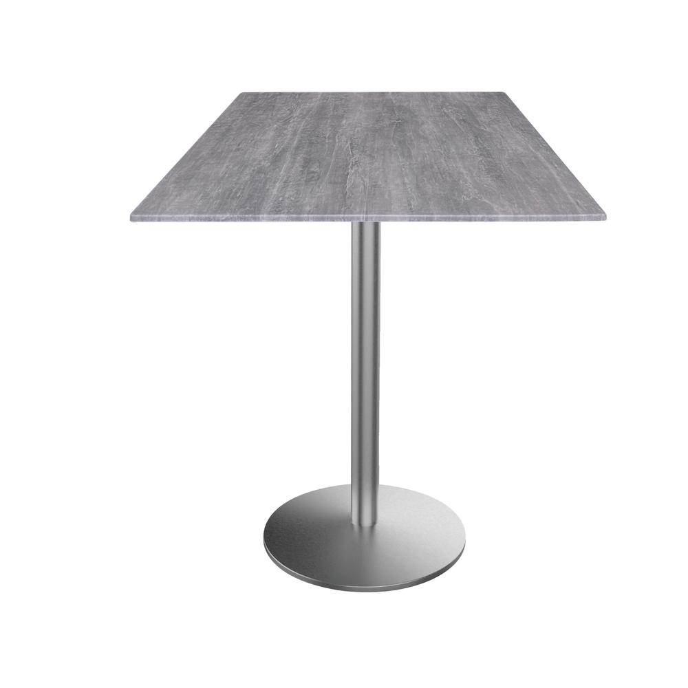 36" Tall OD214 Indoor/Outdoor All-Season Table with 36" x 36" Square Greystone Top