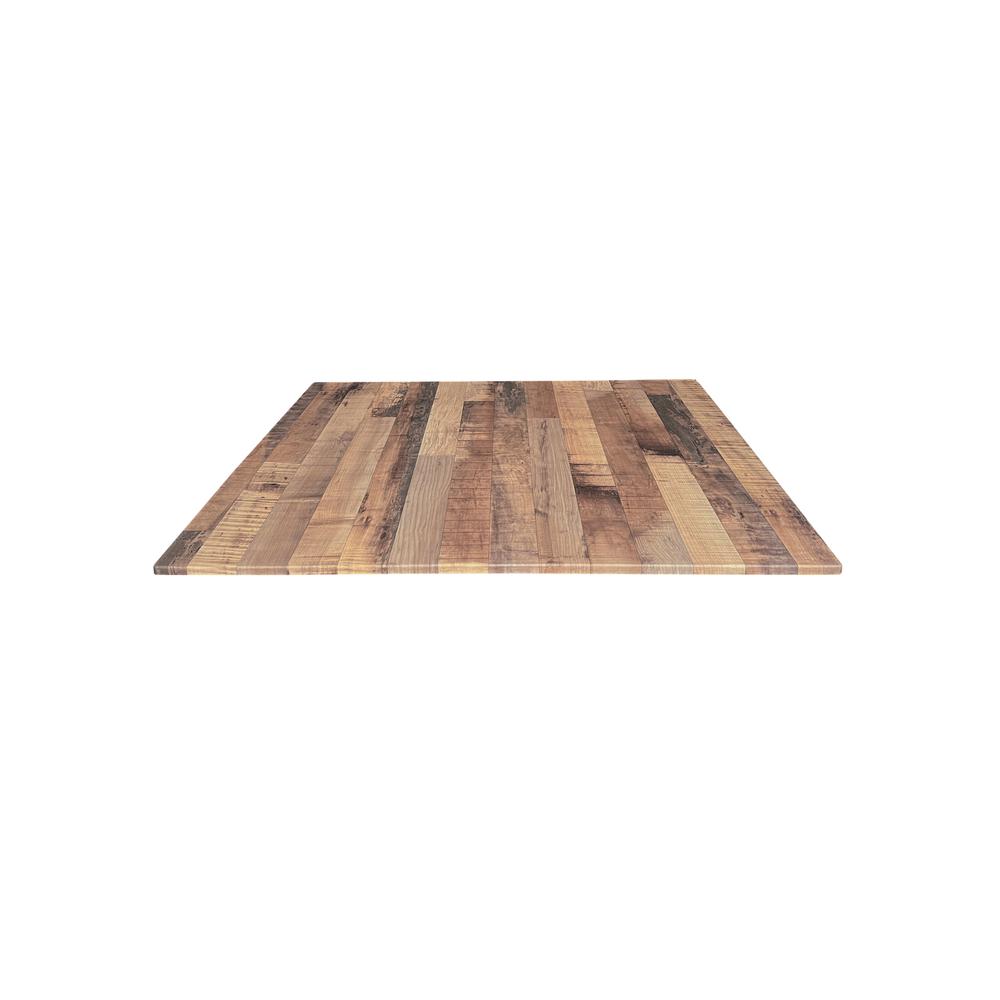 36" x 36" Rustic, Indoor/Outdoor All-Season EuroSlim Table Top