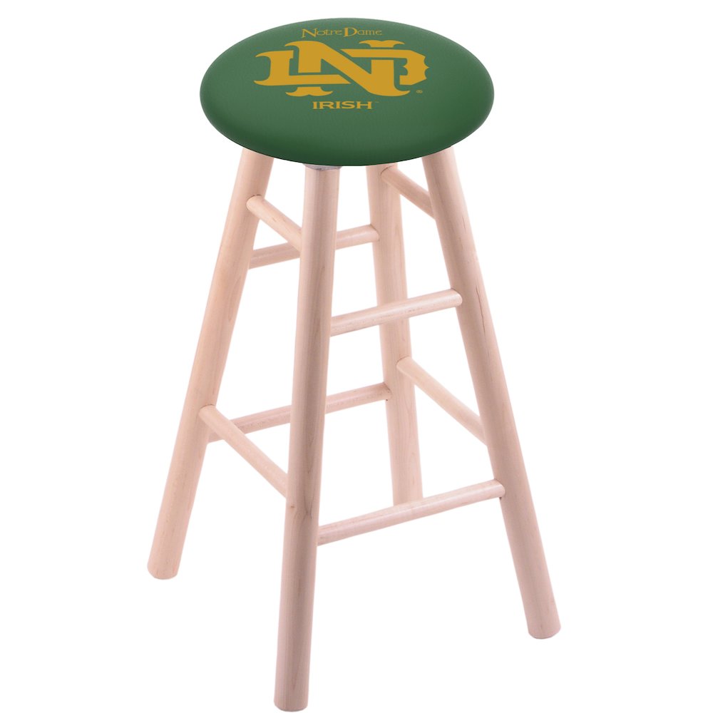 30" Swivel  Maple Bar Stool in Natural Finish