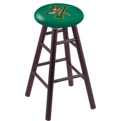 Oak Extra Tall Bar Stool in Dark Cherry Finish with Vermont Seat