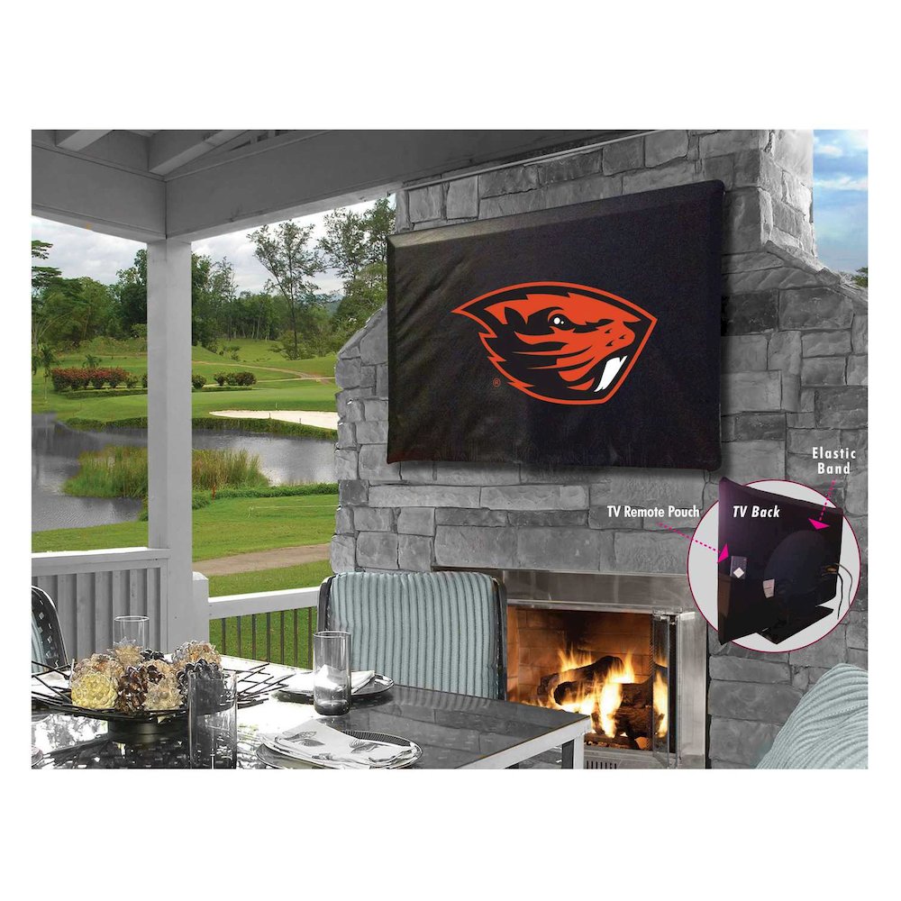 Oregon State TV Cover (TV sizes 40"-46") by Covers by HBS