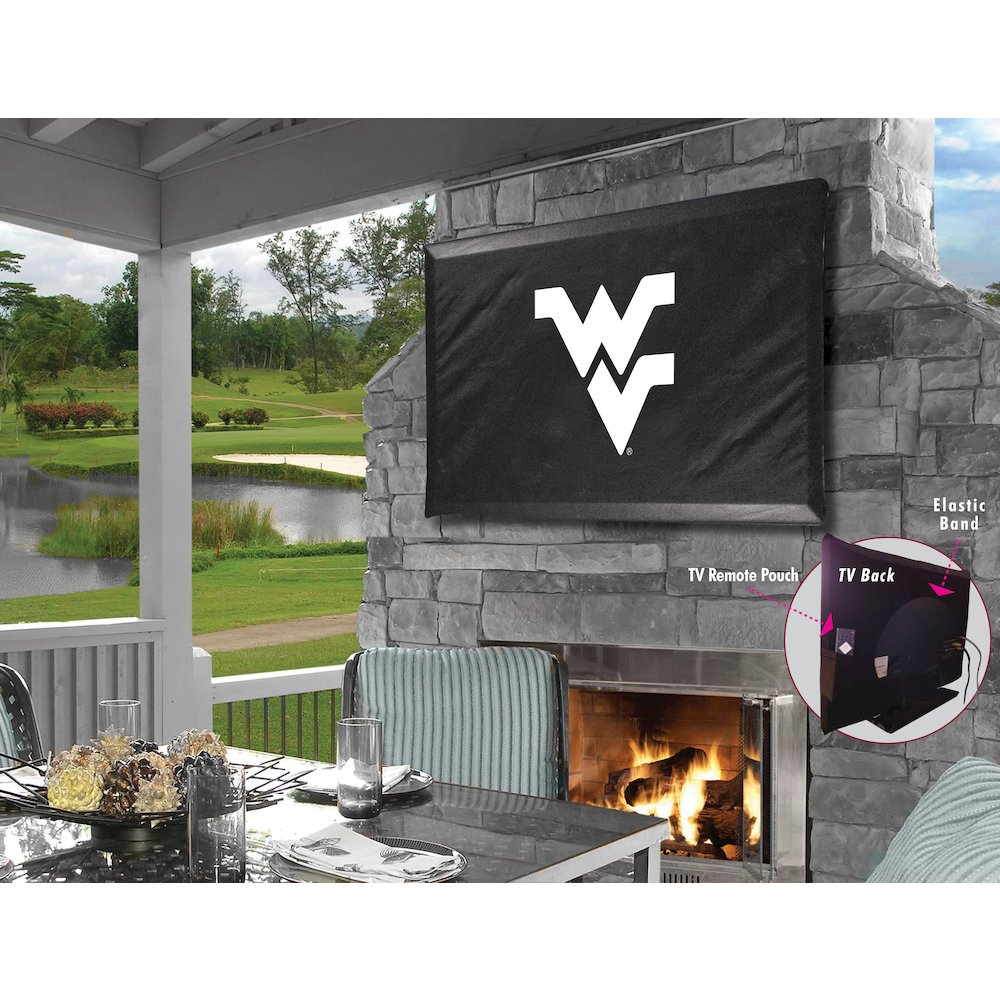 West Virginia TV Cover (TV sizes 40"-46") by Covers by HBS