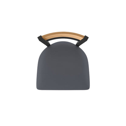36" Swivel Extra Tall Bar Stool, Black Wrinkle Finish, Medium Back