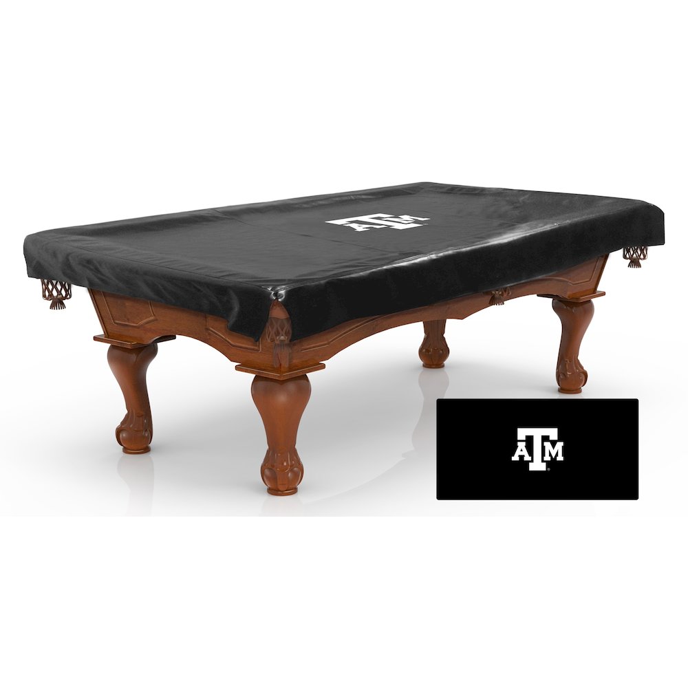 Texas A&M Billiard Table Cover
