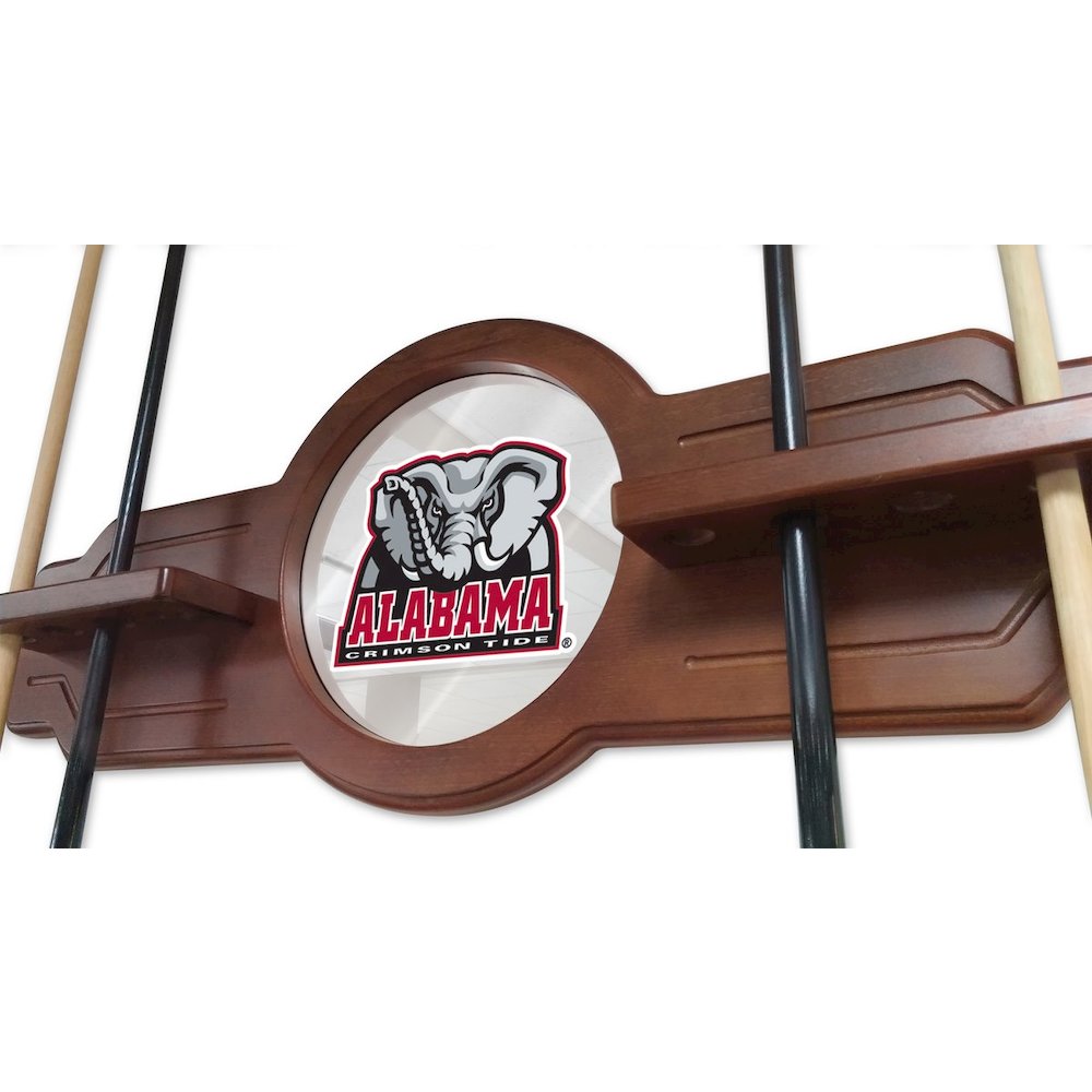 Alabama Cue Rack in English Tudor Finish