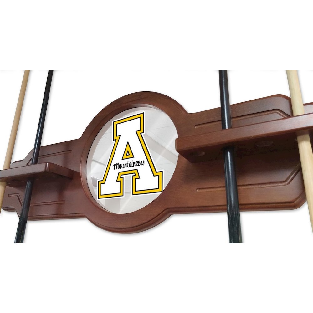 Appalachian State Cue Rack in English Tudor Finish