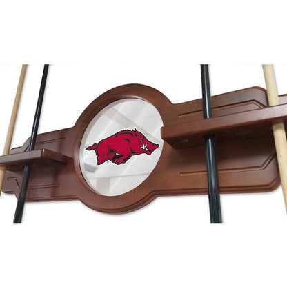 Arkansas Cue Rack in English Tudor Finish