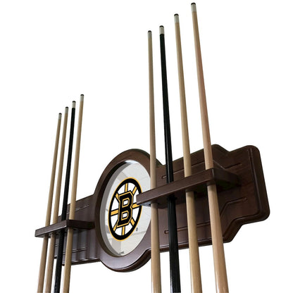 Boston Bruins Cue Rack in English Tudor Finish