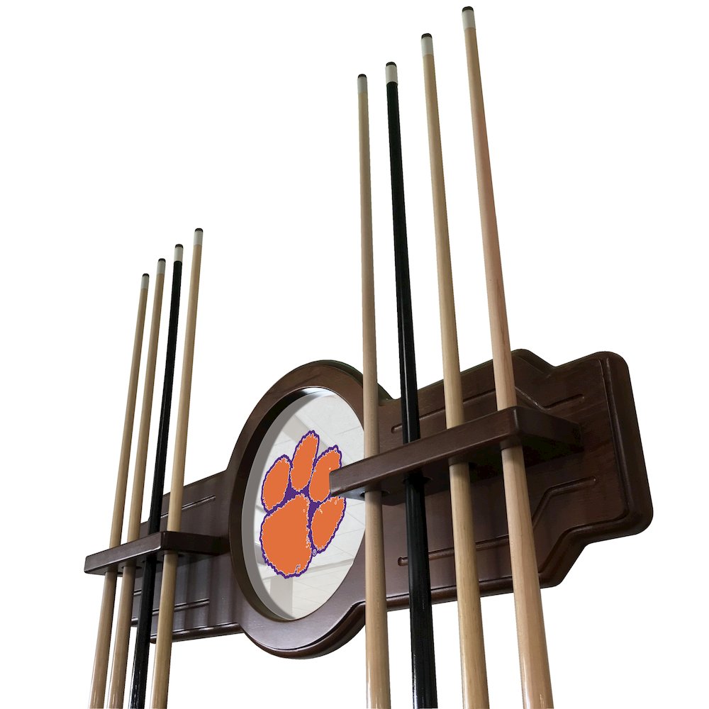 Clemson Cue Rack in English Tudor Finish