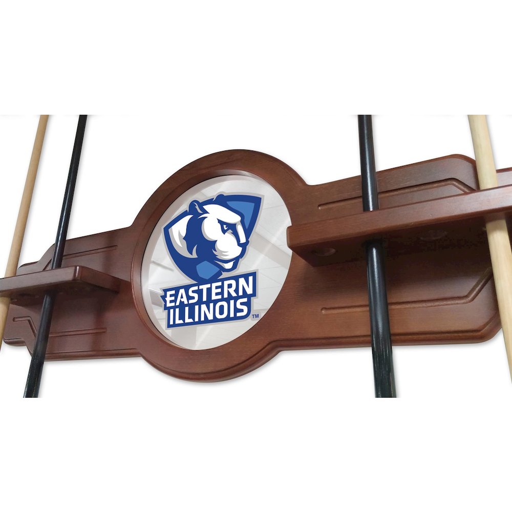 Eastern Illinois Cue Rack in English Tudor Finish