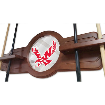 Eastern Washington Cue Rack in English Tudor Finish
