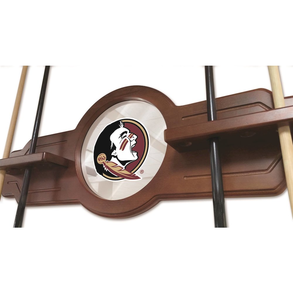 Florida State (Head) Cue Rack in English Tudor Finish