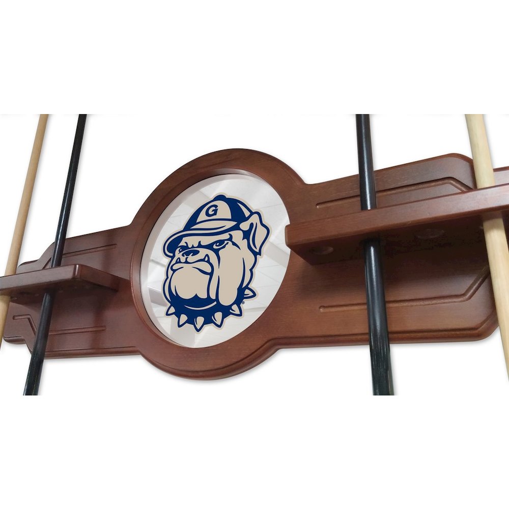 Georgetown Cue Rack in English Tudor Finish