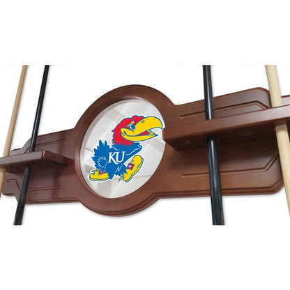 Kansas Cue Rack in English Tudor Finish