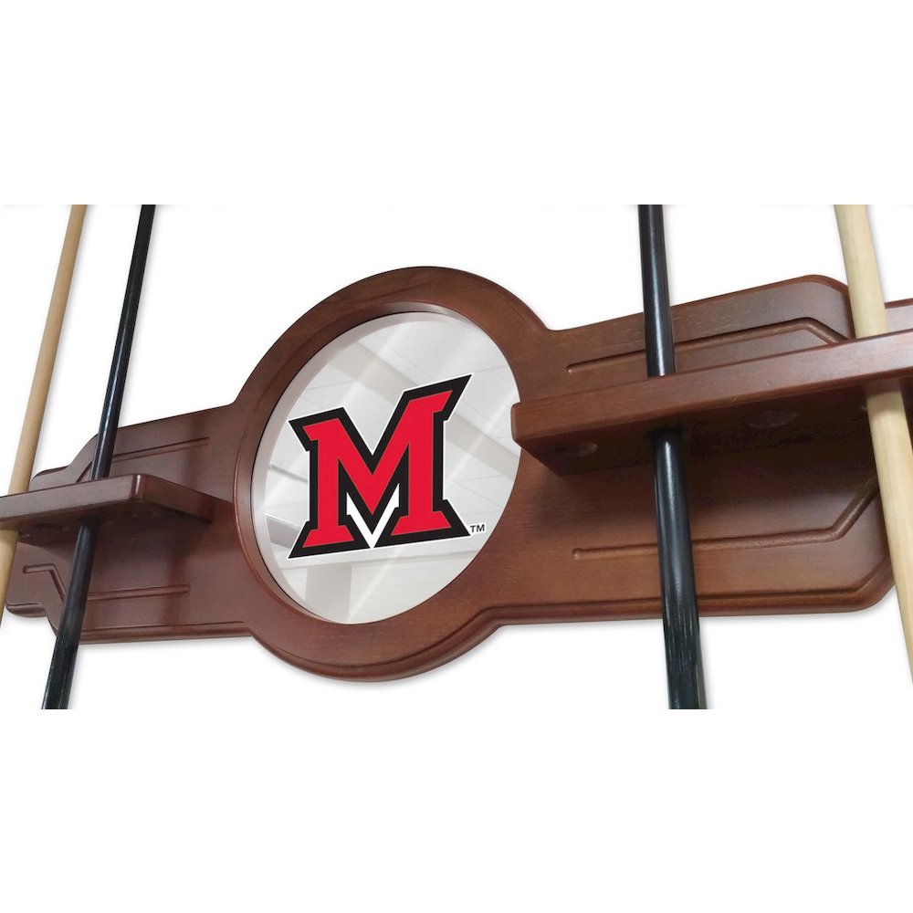 Miami (OH) Cue Rack in English Tudor Finish