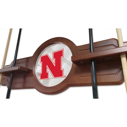 Nebraska Cue Rack in English Tudor Finish