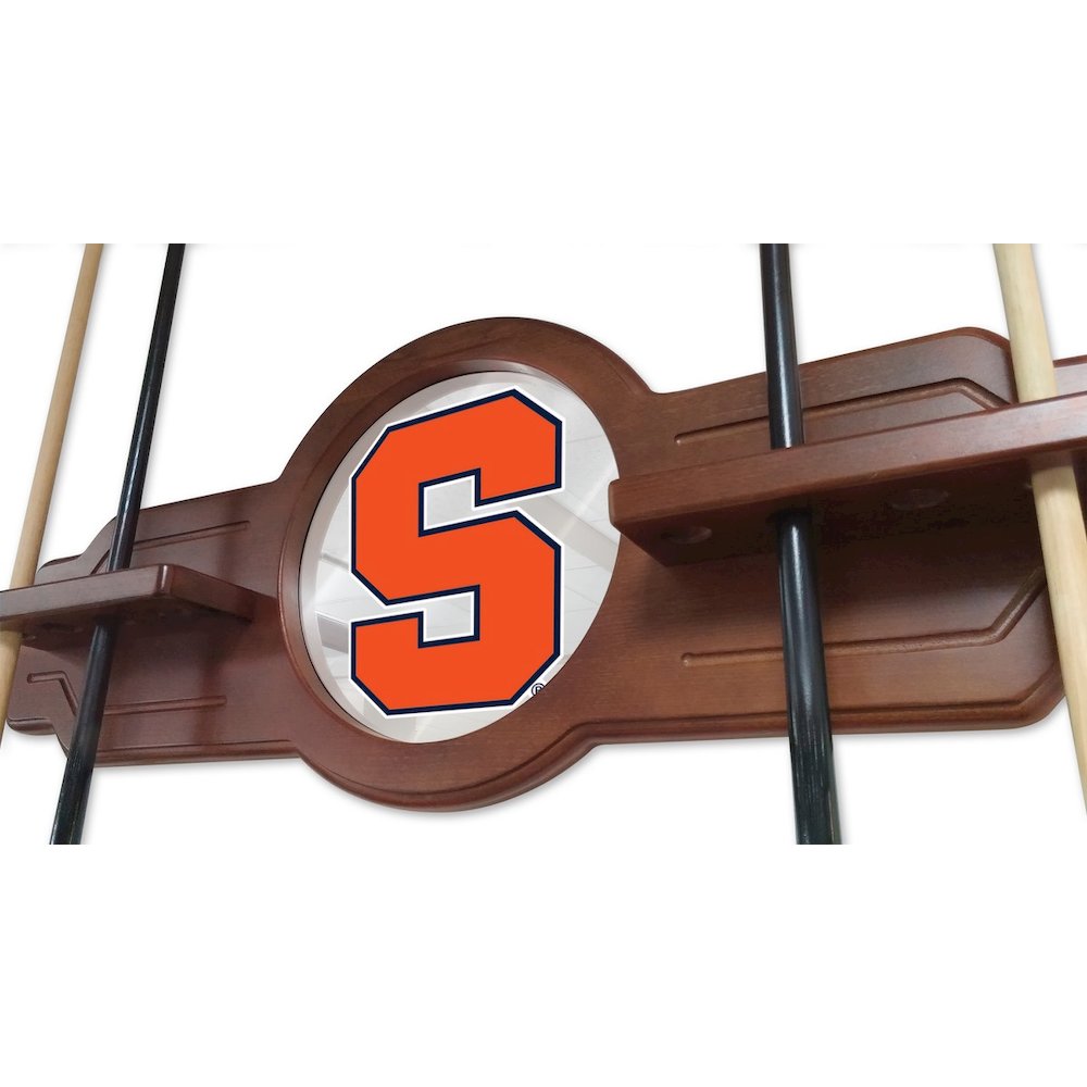 Syracuse Cue Rack in English Tudor Finish