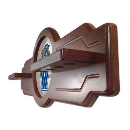 Villanova Cue Rack in English Tudor Finish