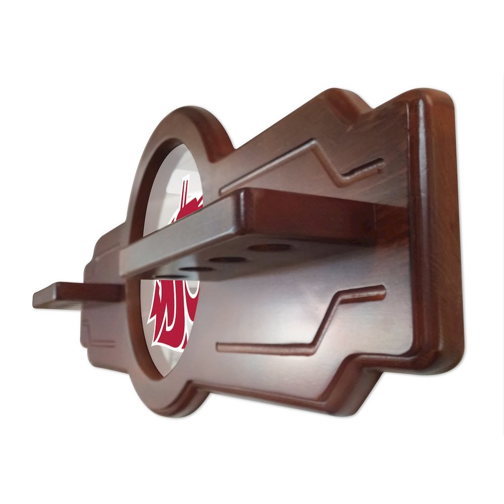 Washington State Cue Rack in English Tudor Finish