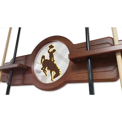 Wyoming Cue Rack in English Tudor Finish