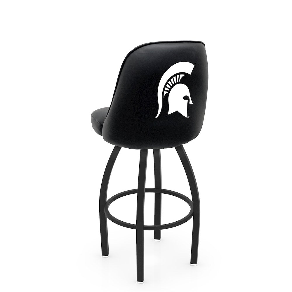 Logo Grizzly Michigan State Swivel Bar Stool