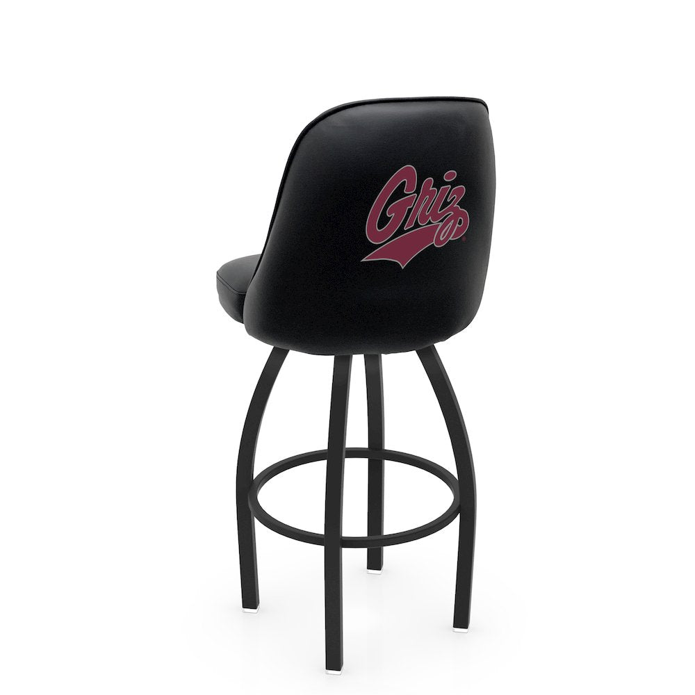 Logo Grizzly Montana Swivel Bar Stool