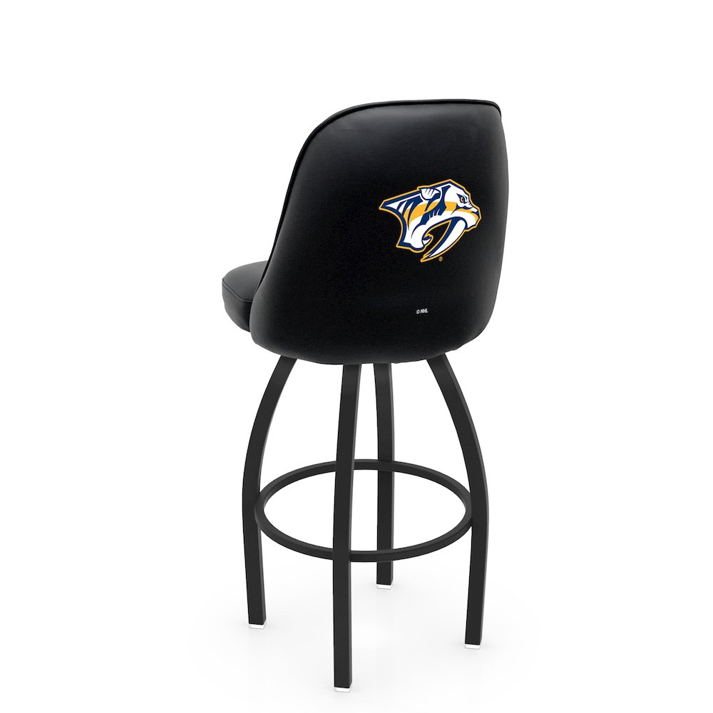 Logo Grizzly Nashville Predators Swivel Bar Stool