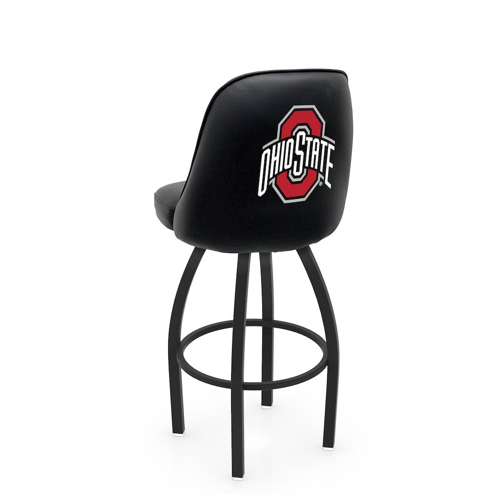 Logo Grizzly Ohio State Swivel Bar Stool