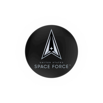 U.S. Space Force 36" Swivel Bar Stool with Black Wrinkle Finish