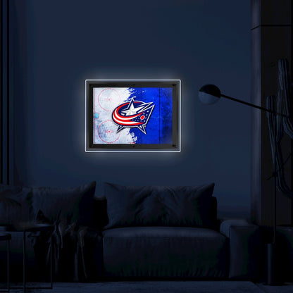 Columbus Blue Jackets 32" x 23.5" Backlit LED Sign