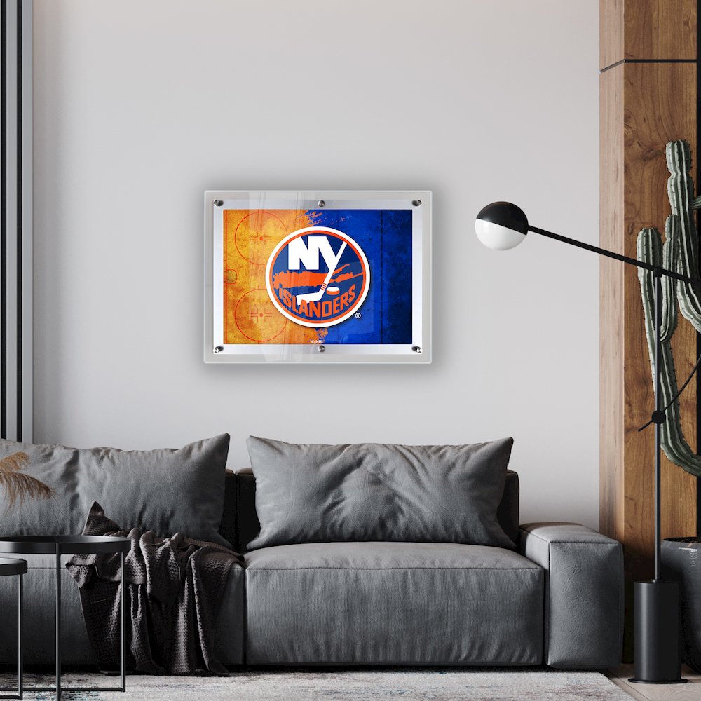 New York Islanders 32" x 23.5" Backlit LED Sign