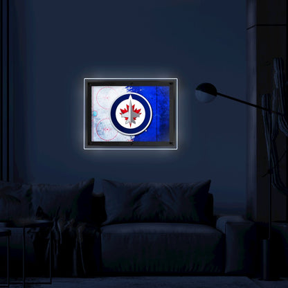 Winnipeg Jets 32" x 23.5" Backlit LED Sign