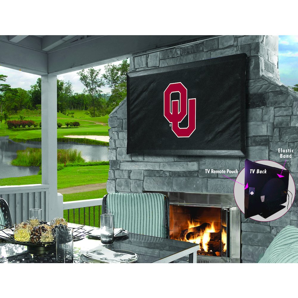 Oklahoma TV Cover (TV sizes 50"-56") by Covers by HBS