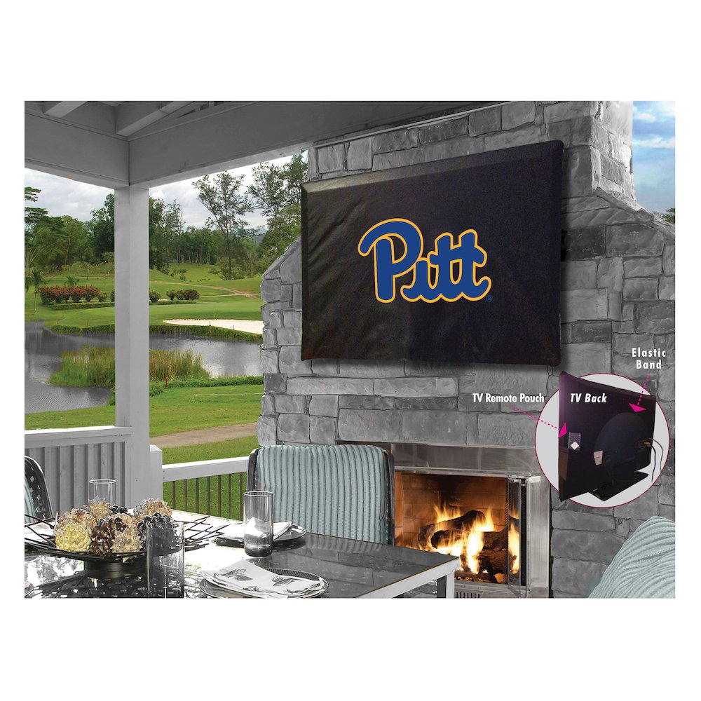Pitt TV Cover (TV sizes 50"-56") by Covers by HBS