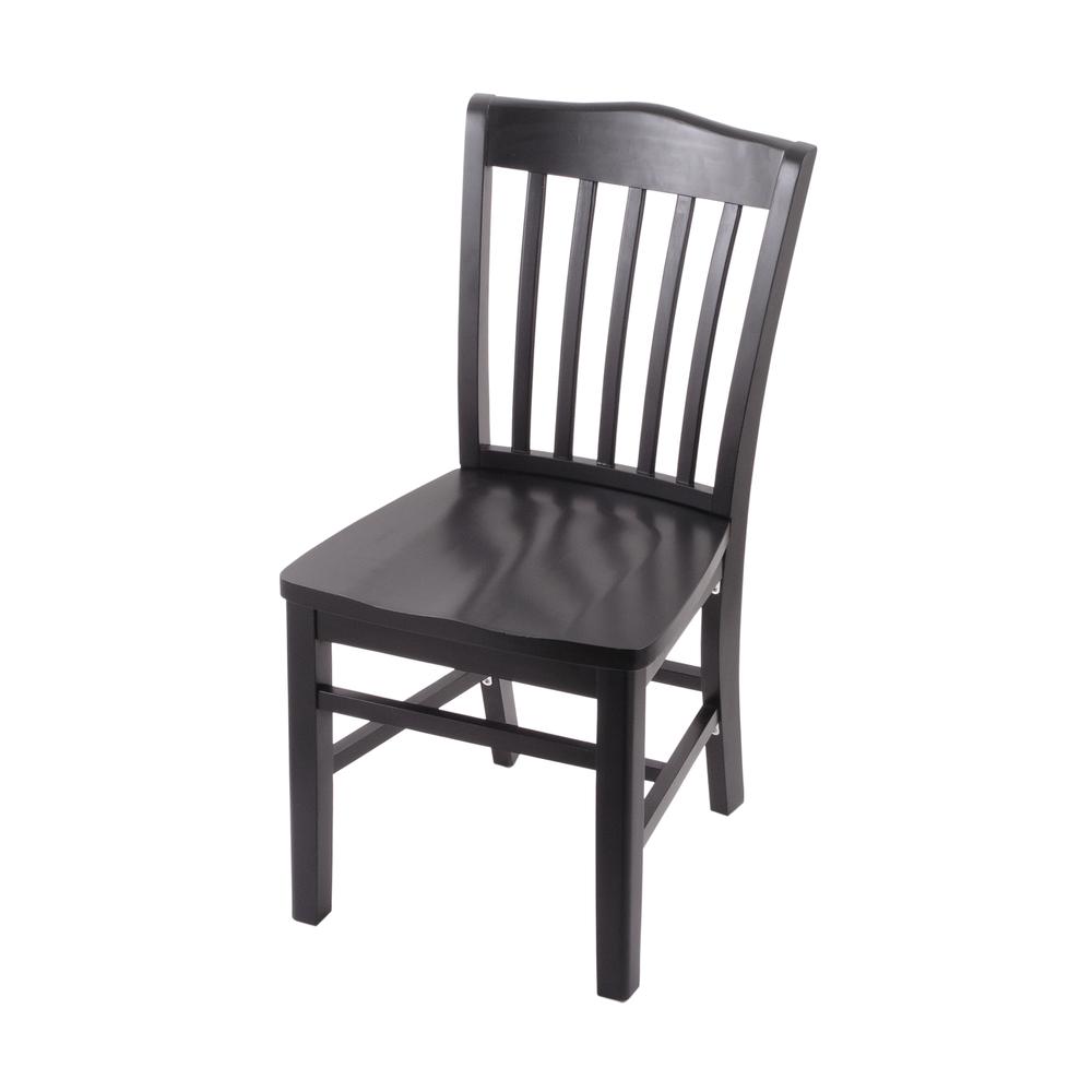 3110 18" Chair with Black Finish and a Black Seat