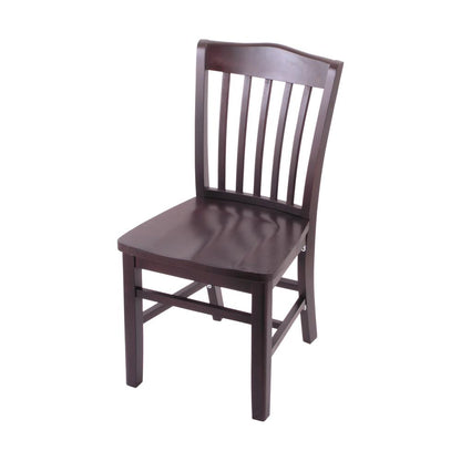 3110 18" Chair with Dark Cherry Finish and a Dark Cherry Seat