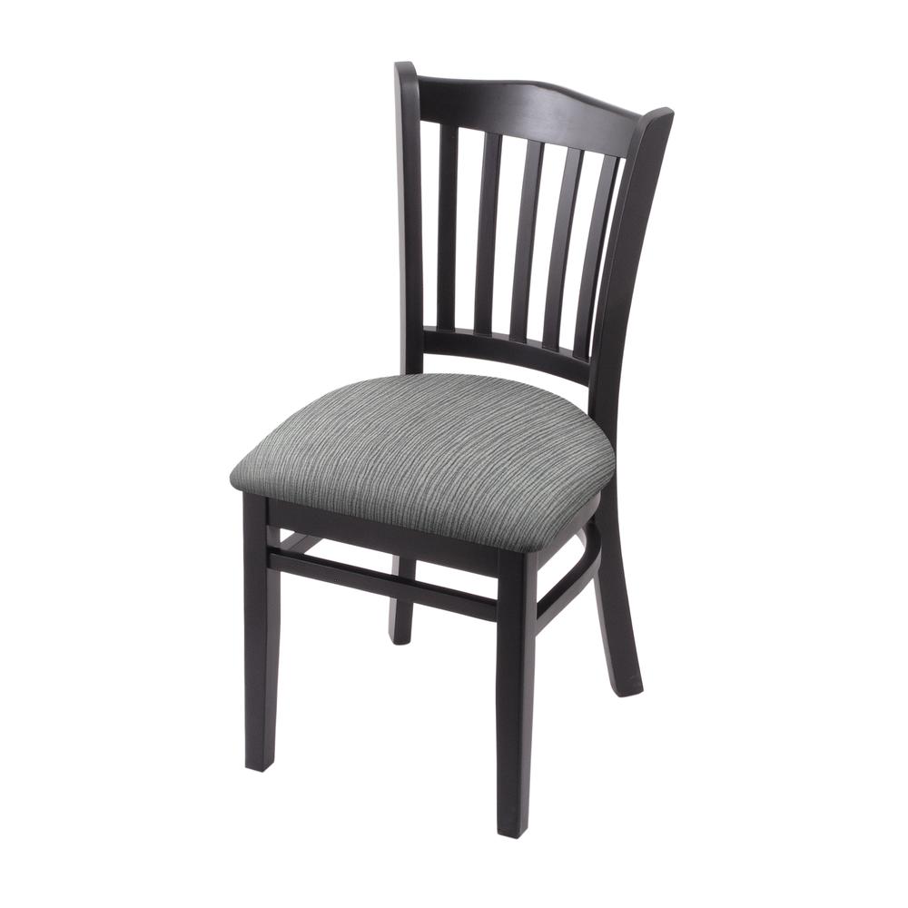 3120 18" Chair with Black Finish and Graph Alpine Seat