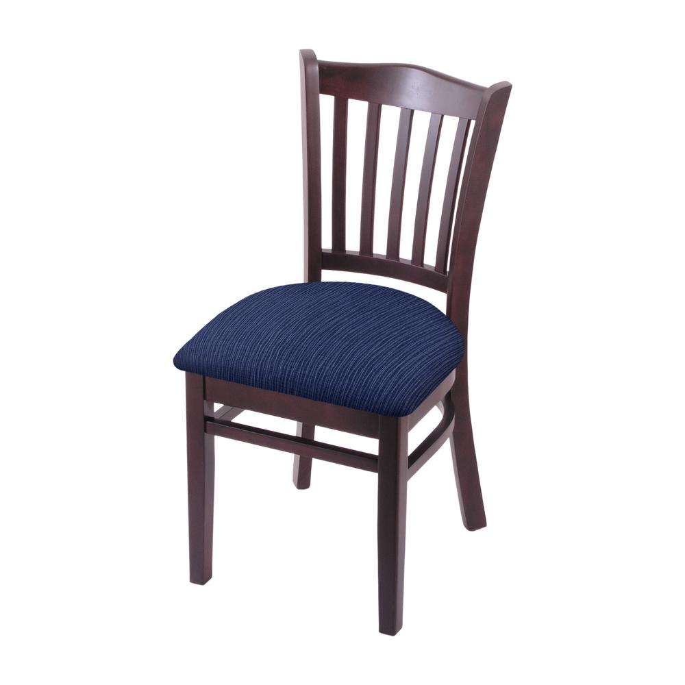 3120 18" Chair with Dark Cherry Finish and Graph Anchor Seat