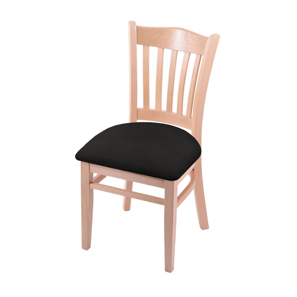 3120 18" Chair with Natural Finish and Canter Espresso Seat