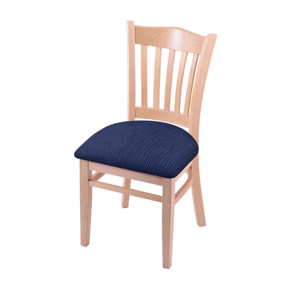 3120 18" Chair with Natural Finish and Graph Anchor Seat