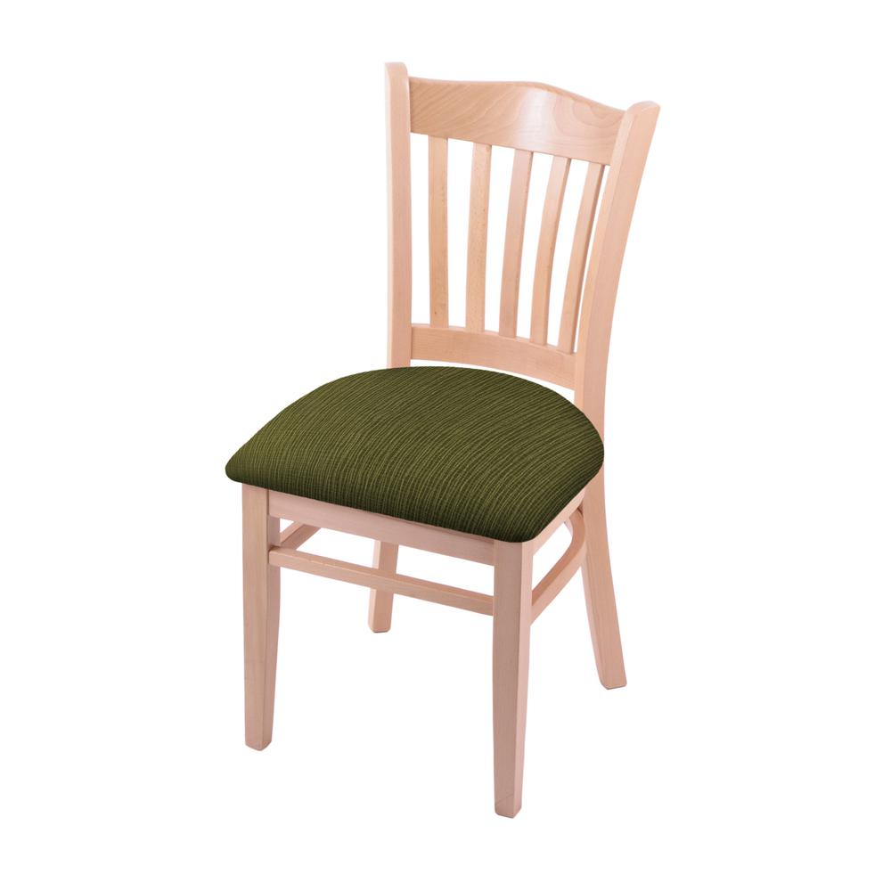 3120 18" Chair with Natural Finish and Graph Parrot Seat