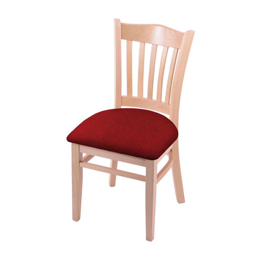 3120 18" Chair with Natural Finish and Graph Ruby Seat